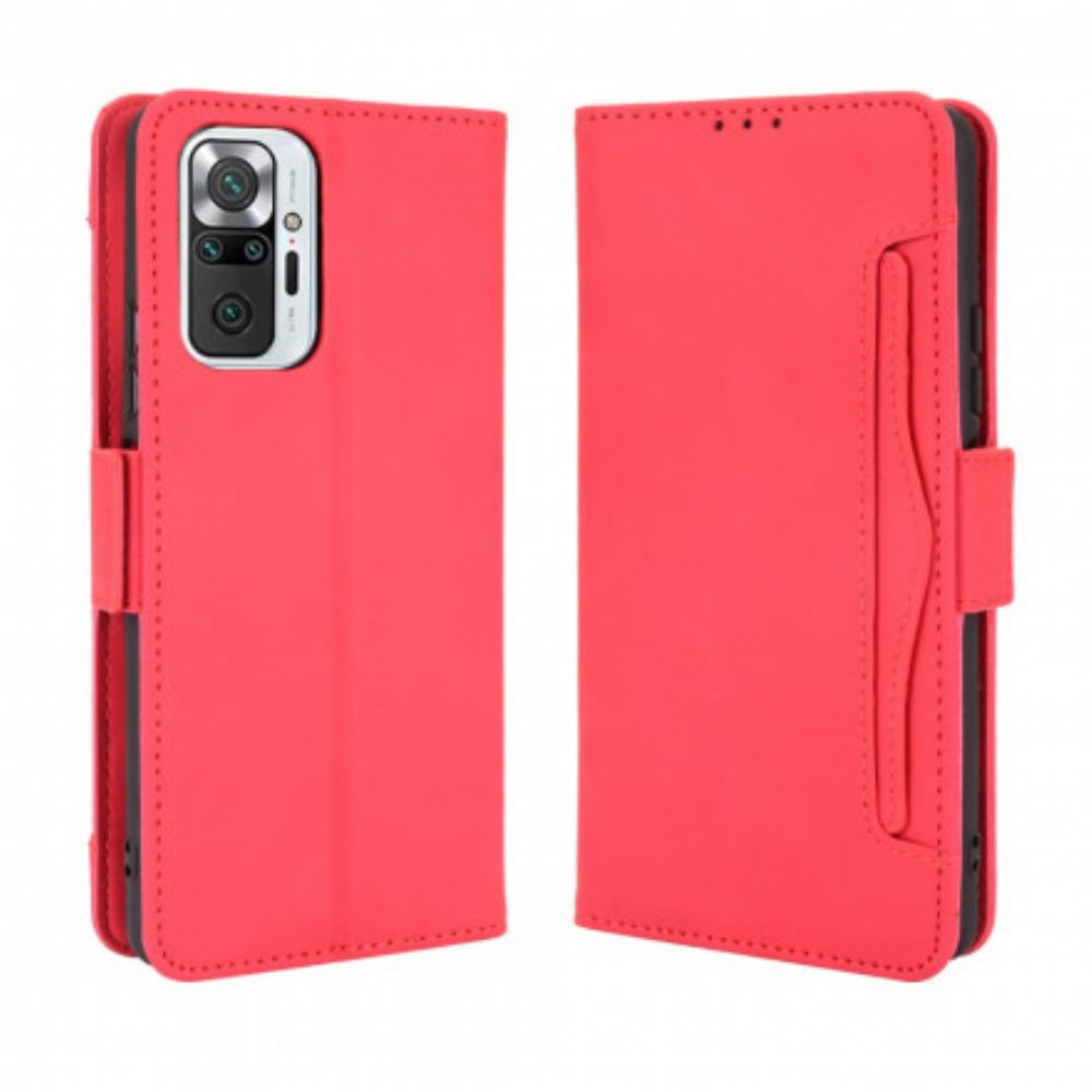 Flipové Pouzdro Na Xiaomi Redmi Note 10 Pro Multi-card První Třídy