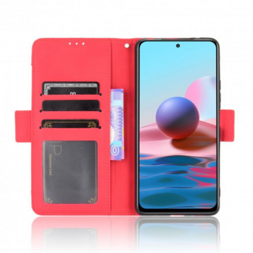Flipové Pouzdro Na Xiaomi Redmi Note 10 Pro Multi-card První Třídy