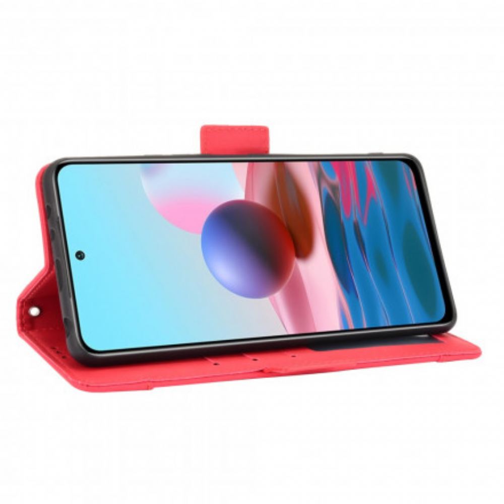 Flipové Pouzdro Na Xiaomi Redmi Note 10 Pro Multi-card První Třídy