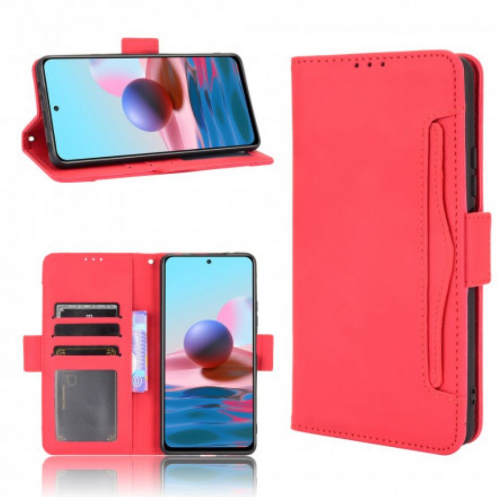 Flipové Pouzdro Na Xiaomi Redmi Note 10 Pro Multi-card První Třídy