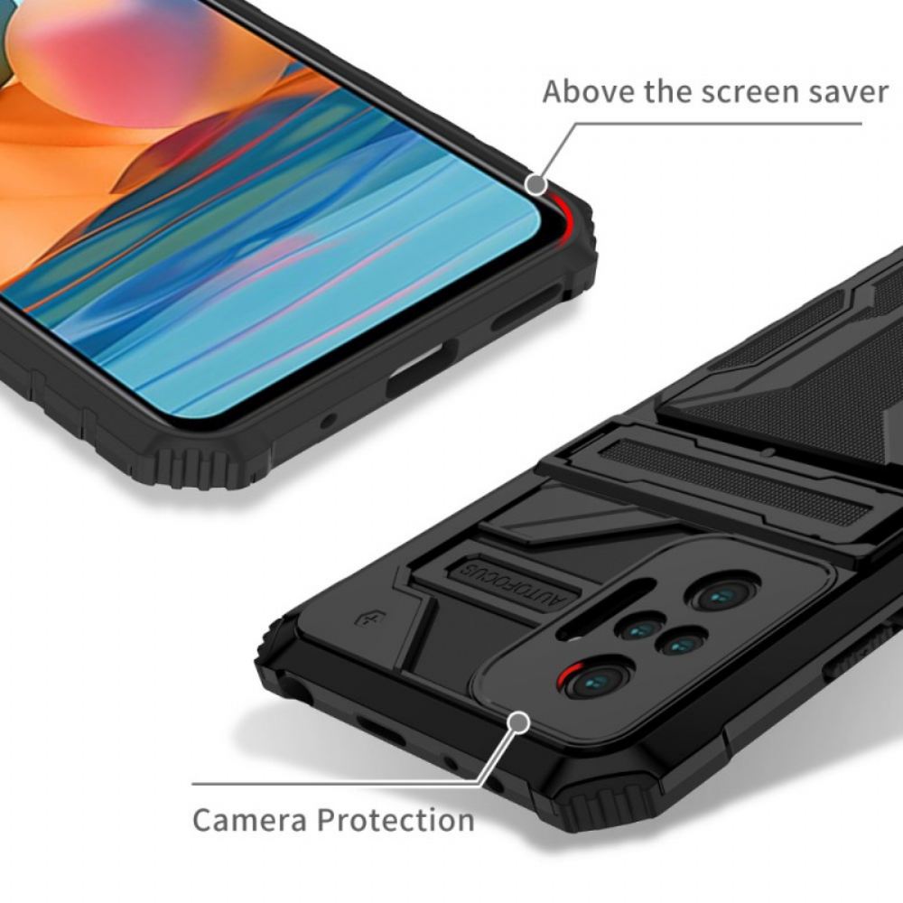 Kryt Na Xiaomi Redmi Note 10 Pro Držák Na Zip A Stojánek