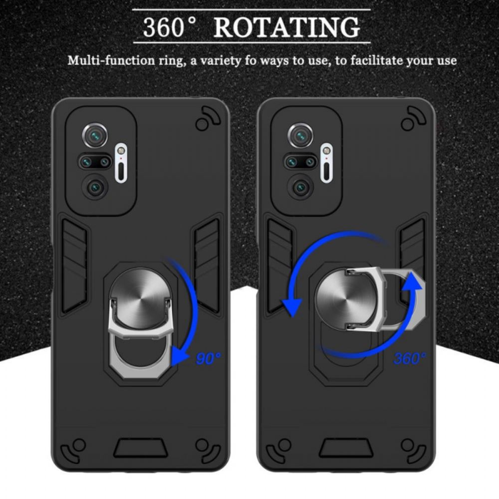 Kryt Na Xiaomi Redmi Note 10 Pro Kovový Odnímatelný Kroužek