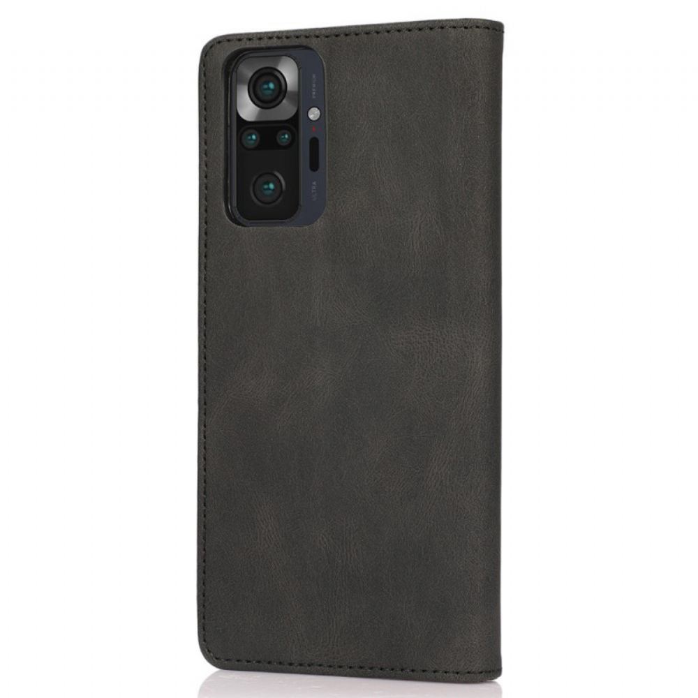 Kryty Na Mobil Na Xiaomi Redmi Note 10 Pro Flipové Pouzdro Barevná Kůže Na Dotek