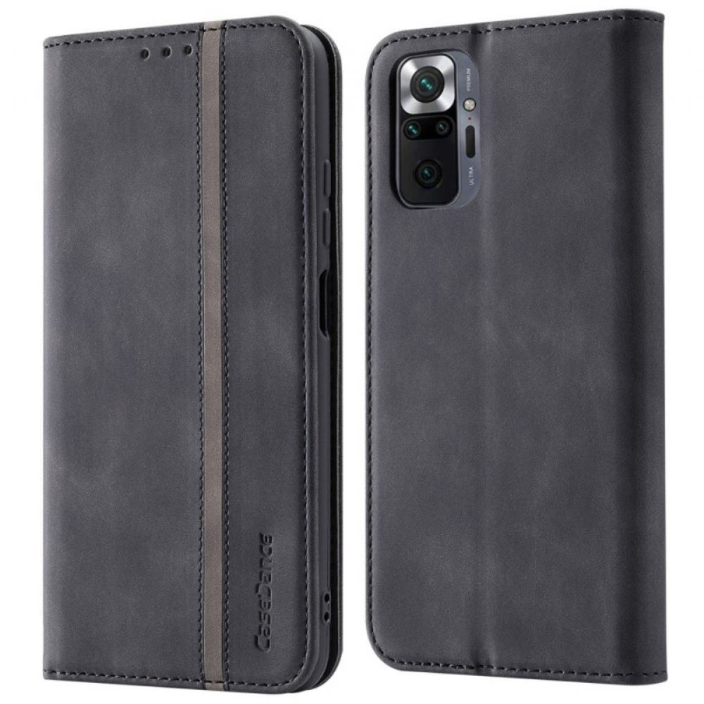 Kryty Na Mobil Na Xiaomi Redmi Note 10 Pro Flipové Pouzdro Casedance Z Umělé Kůže