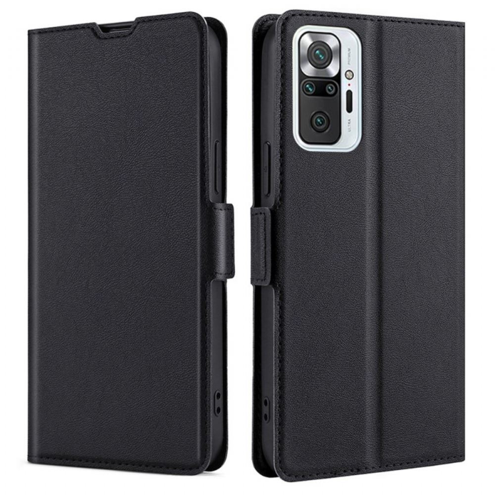 Kryty Na Mobil Na Xiaomi Redmi Note 10 Pro Flipové Pouzdro Styl Ultra Jemné Kůže