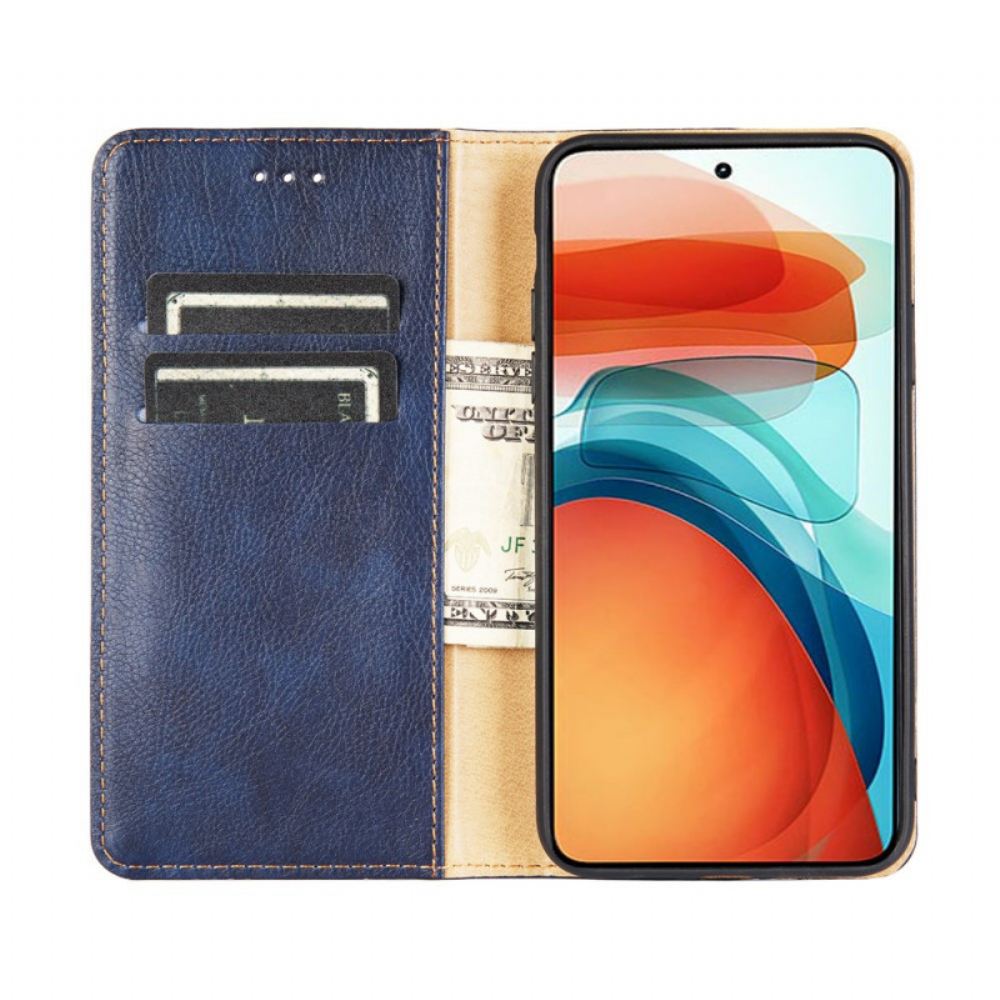 Kryty Na Mobil Na Xiaomi Redmi Note 10 Pro Flipové Pouzdro Styl Vintage Kůže