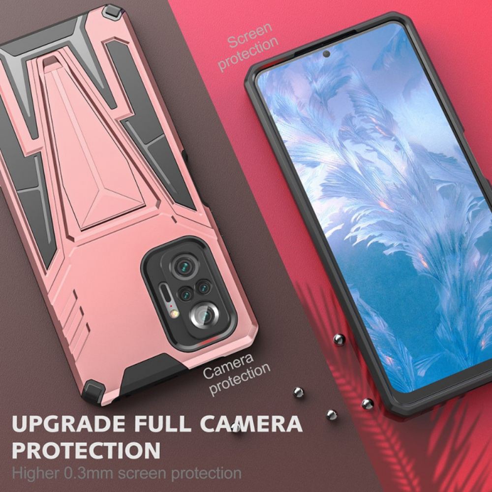 Kryty Na Mobil Na Xiaomi Redmi Note 10 Pro Odolná Vyjímatelná Podpěra