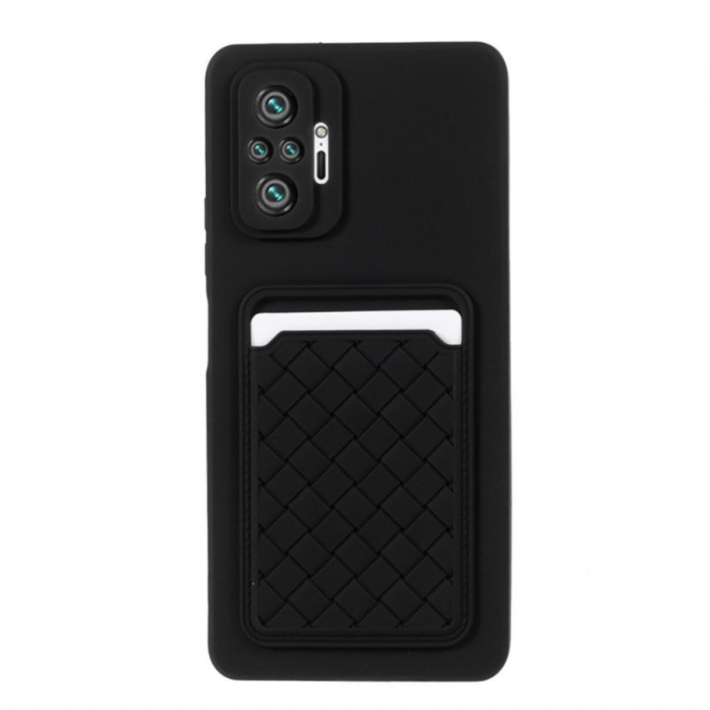 Kryty Na Mobil Na Xiaomi Redmi Note 10 Pro Tkaný Držák Na Karty