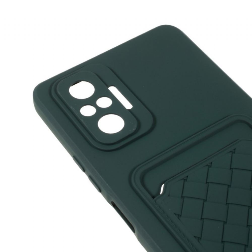 Kryty Na Mobil Na Xiaomi Redmi Note 10 Pro Tkaný Držák Na Karty