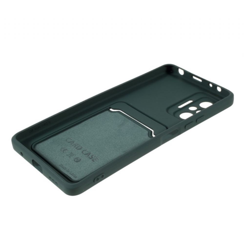 Kryty Na Mobil Na Xiaomi Redmi Note 10 Pro Tkaný Držák Na Karty
