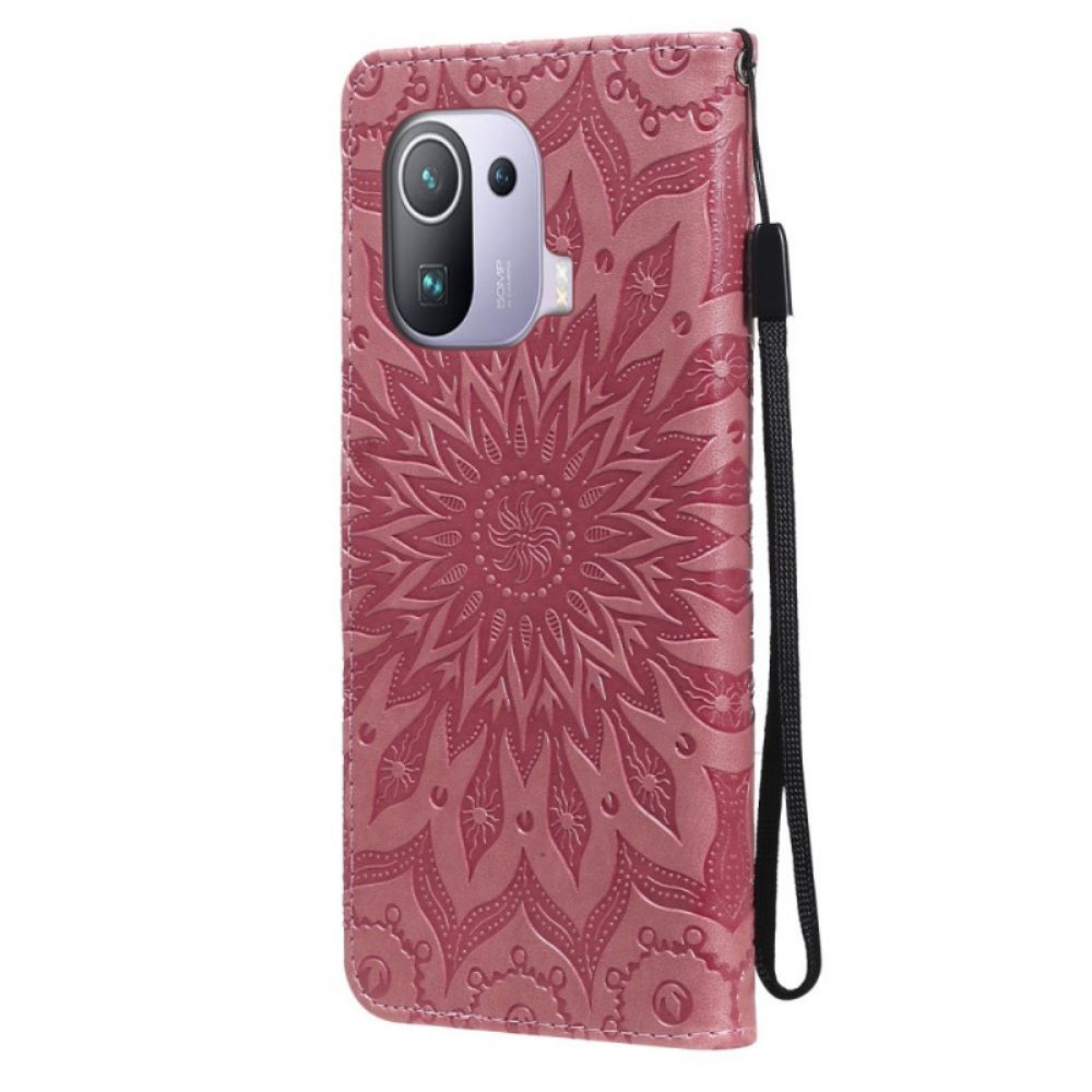 Flipové Pouzdro Na Xiaomi Mi 11 Pro Slunečnice