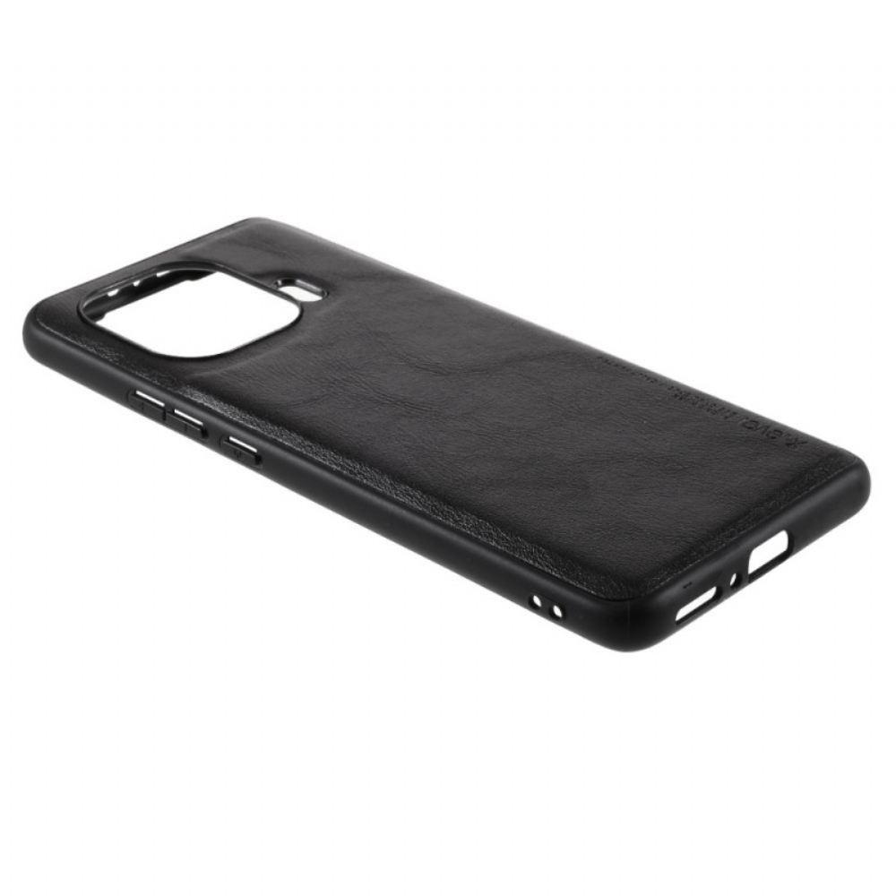 Kryt Na Xiaomi Mi 11 Pro Vintage Kožený Efekt X-level