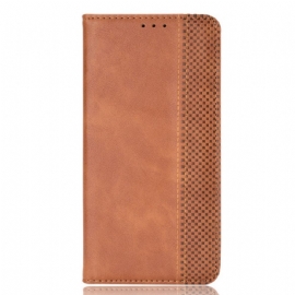 Kryty Na Mobil Na Xiaomi Mi 11 Pro Flipové Pouzdro Stylizovaný Vintage Kožený Efekt