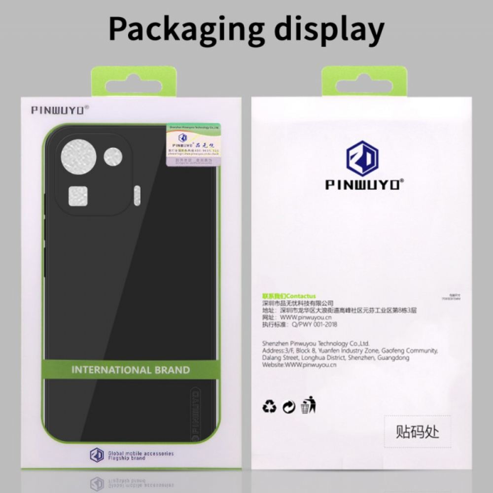 Kryty Na Mobil Na Xiaomi Mi 11 Pro Silikonové Pinwuyo