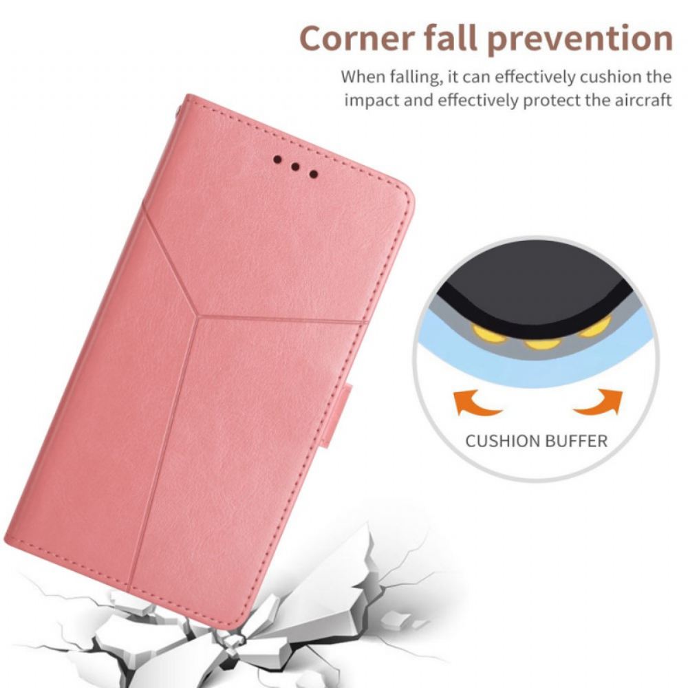 Flipové Pouzdro Na OnePlus 10 Pro 5G Design Geo Y Ve Stylu Kůže