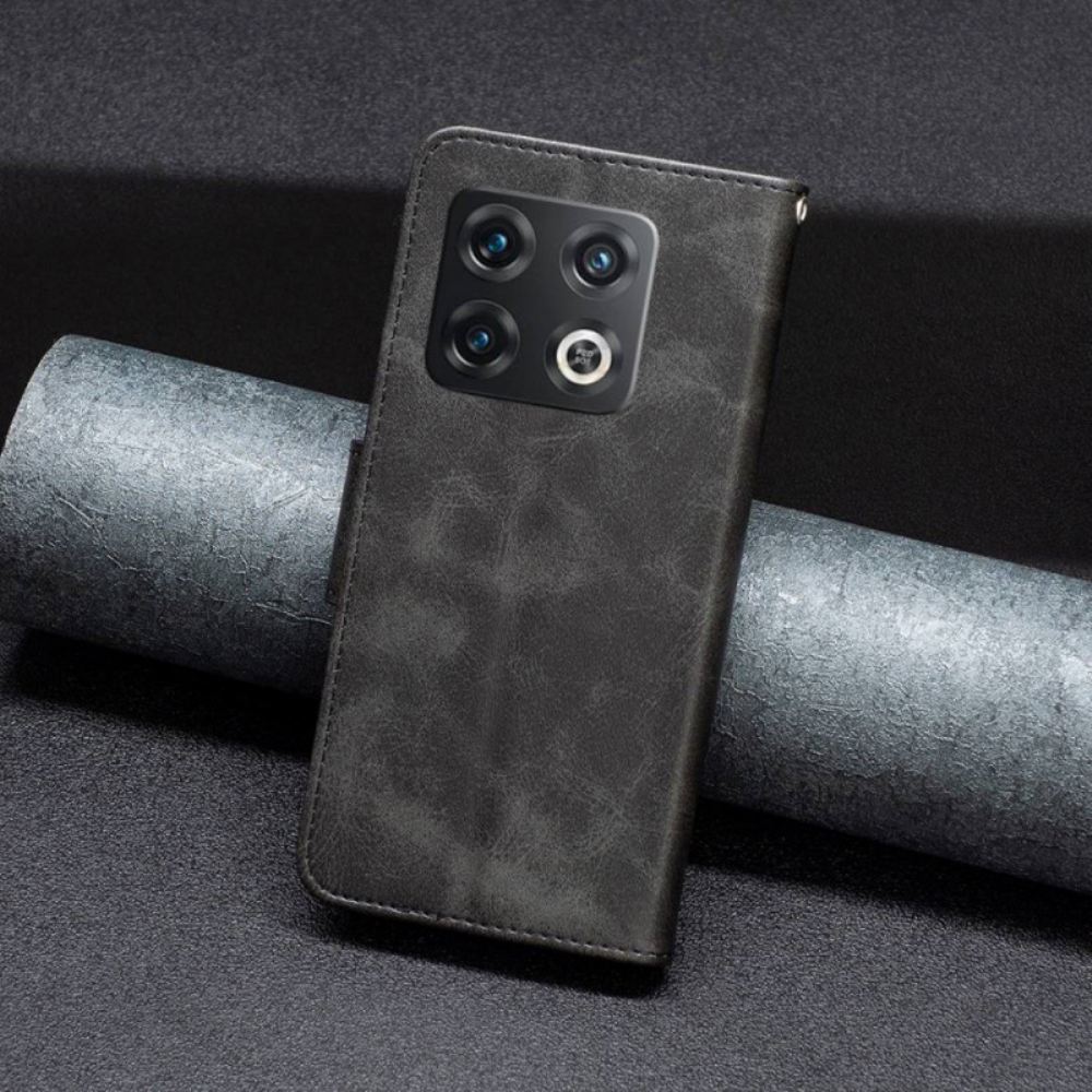 Flipové Pouzdro Na OnePlus 10 Pro 5G Hladká Kůže