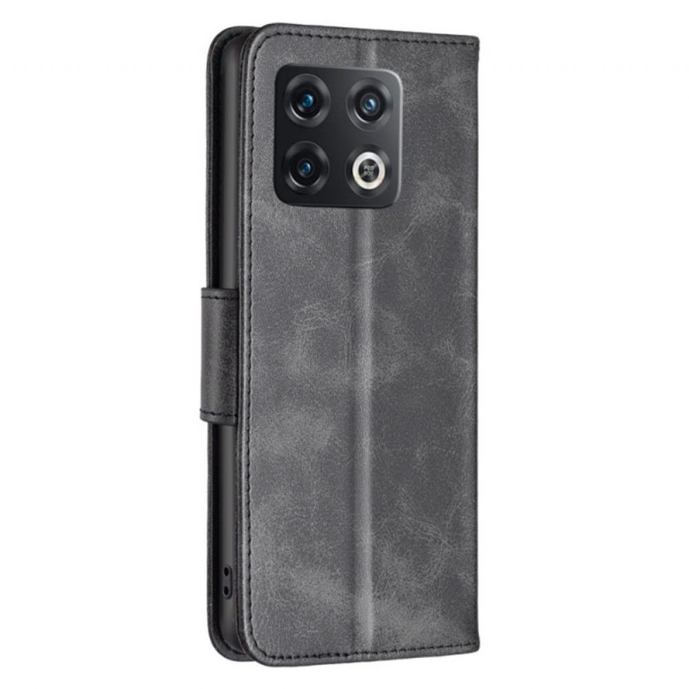 Flipové Pouzdro Na OnePlus 10 Pro 5G Hladká Kůže