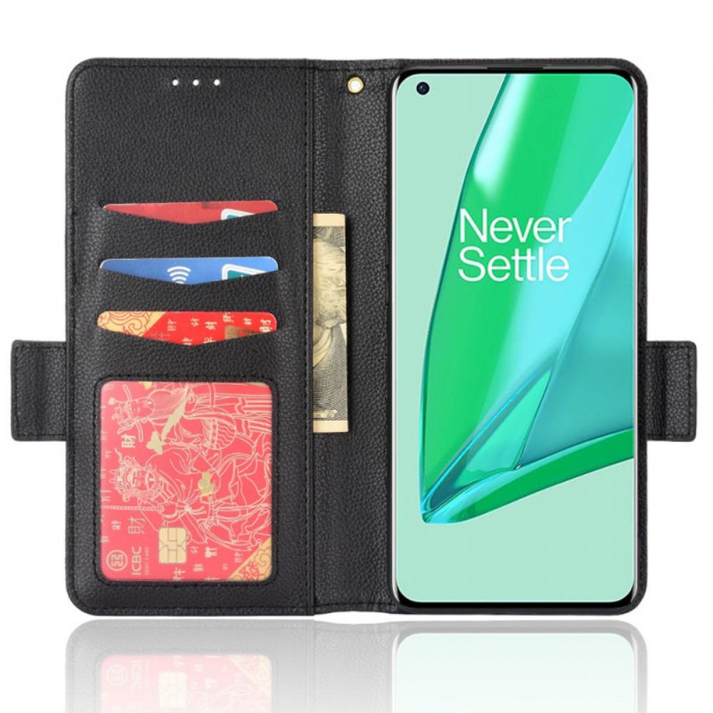 Flipové Pouzdro Na OnePlus 10 Pro 5G Kožené Pouzdro Klapka Double Litchi Nové Barvy