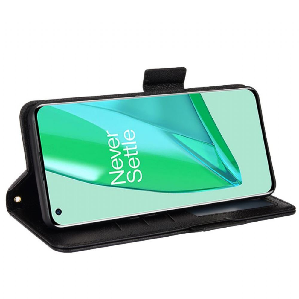 Flipové Pouzdro Na OnePlus 10 Pro 5G Kožené Pouzdro Klapka Double Litchi Nové Barvy