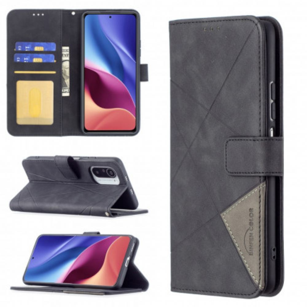 Flipové Pouzdro Na Xiaomi Mi 11i 5G / Poco F3 Barva Trojúhelníku Binfen