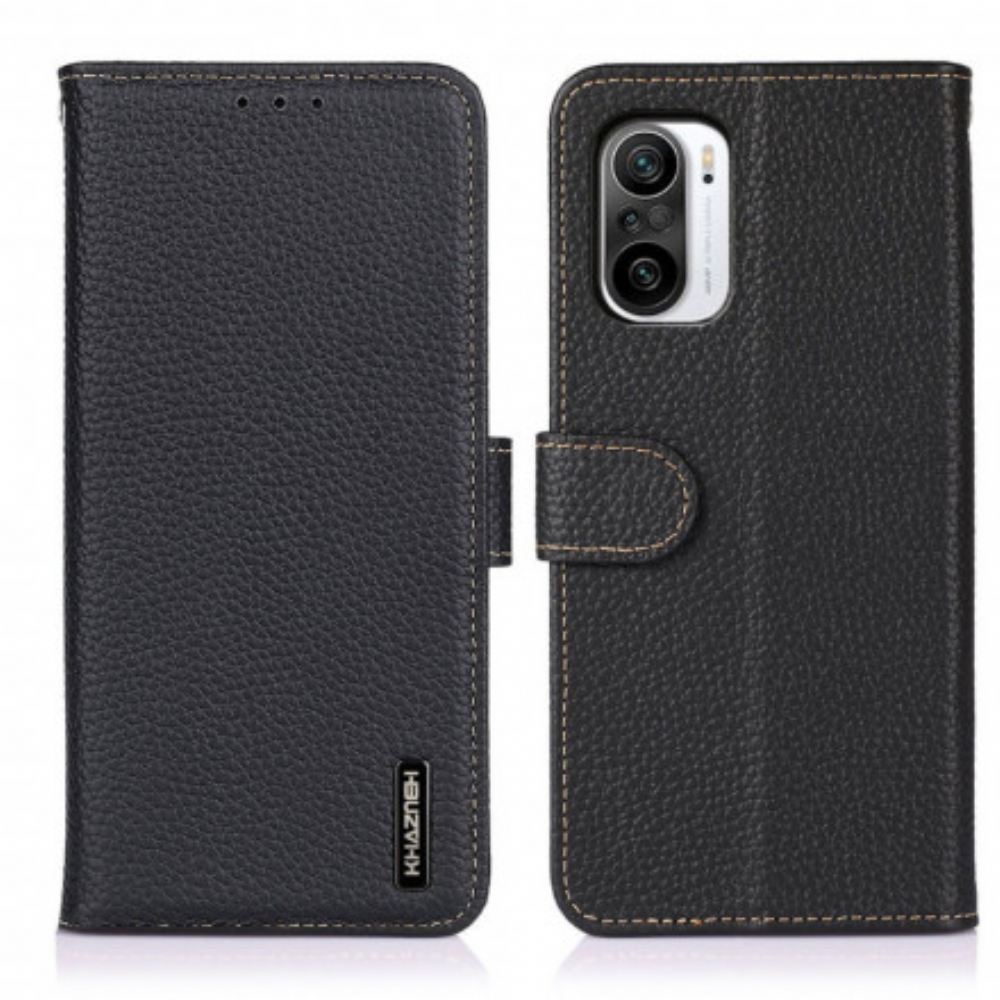 Flipové Pouzdro Na Xiaomi Mi 11i 5G / Poco F3 Kůže Z Liči Khazneh