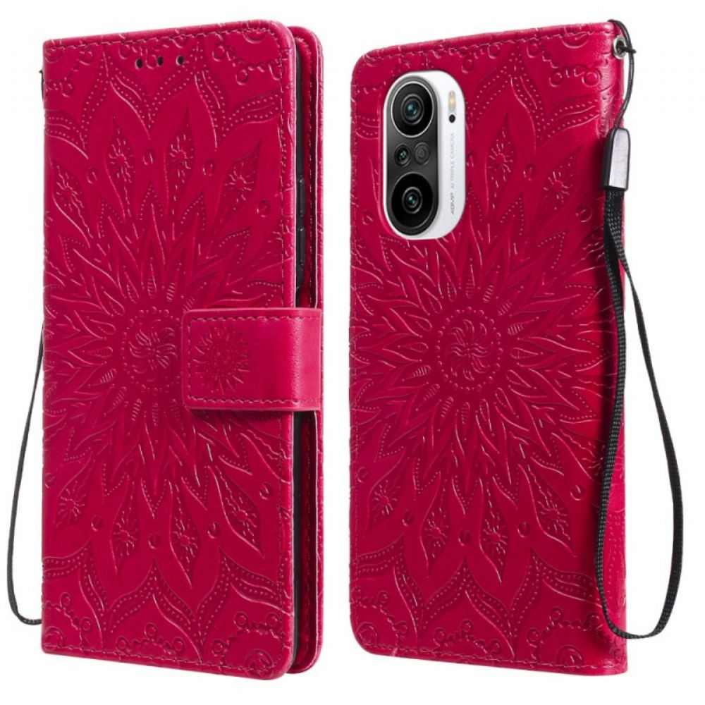 Flipové Pouzdro Na Xiaomi Mi 11i 5G / Poco F3 Slunečnice