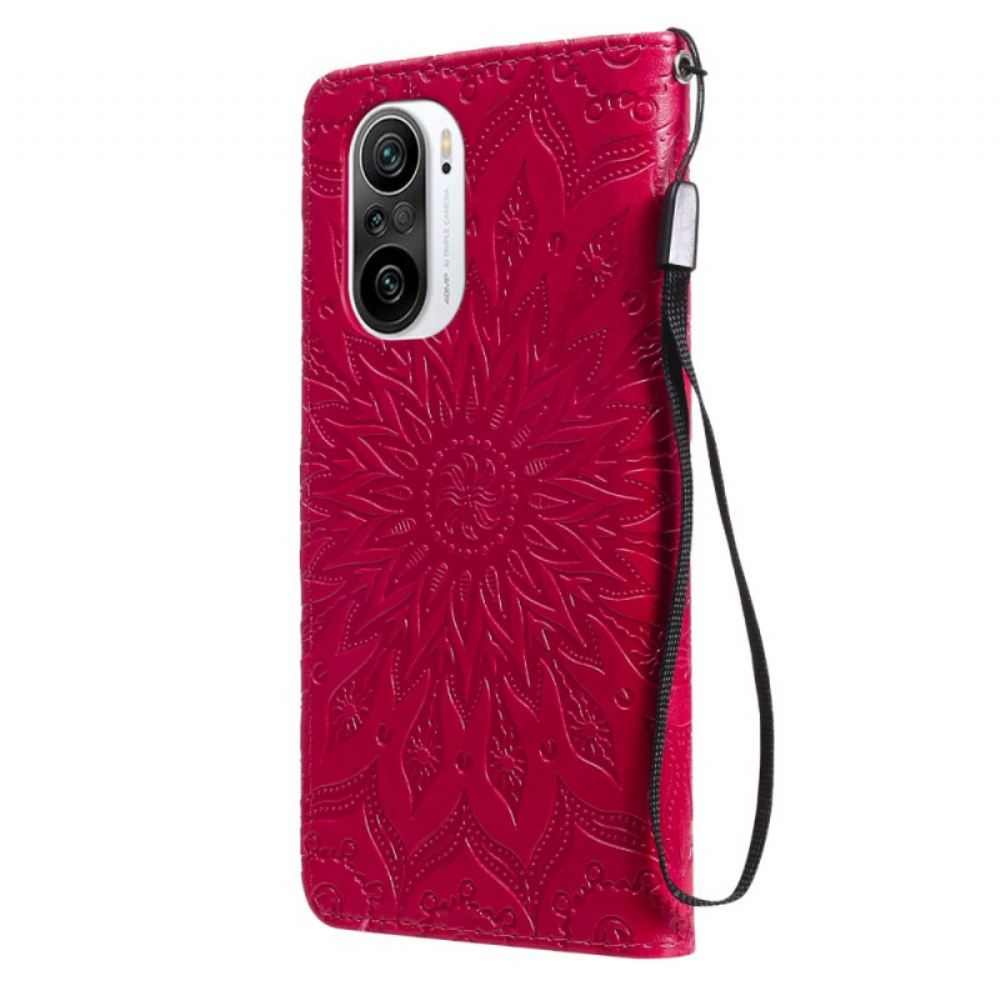 Flipové Pouzdro Na Xiaomi Mi 11i 5G / Poco F3 Slunečnice