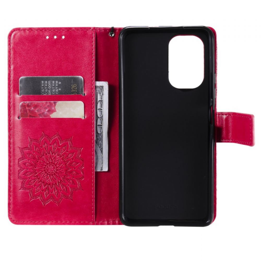 Flipové Pouzdro Na Xiaomi Mi 11i 5G / Poco F3 Slunečnice