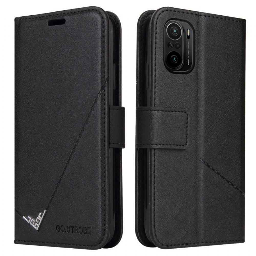Flipové Pouzdro Na Xiaomi Mi 11i 5G / Poco F3 Umělá Kůže Gq.utrobe