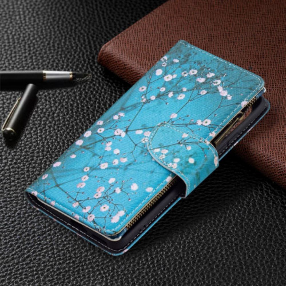 Kožené Pouzdro Na Xiaomi Mi 11i 5G / Poco F3 Kapsa Na Stromeček Na Zip