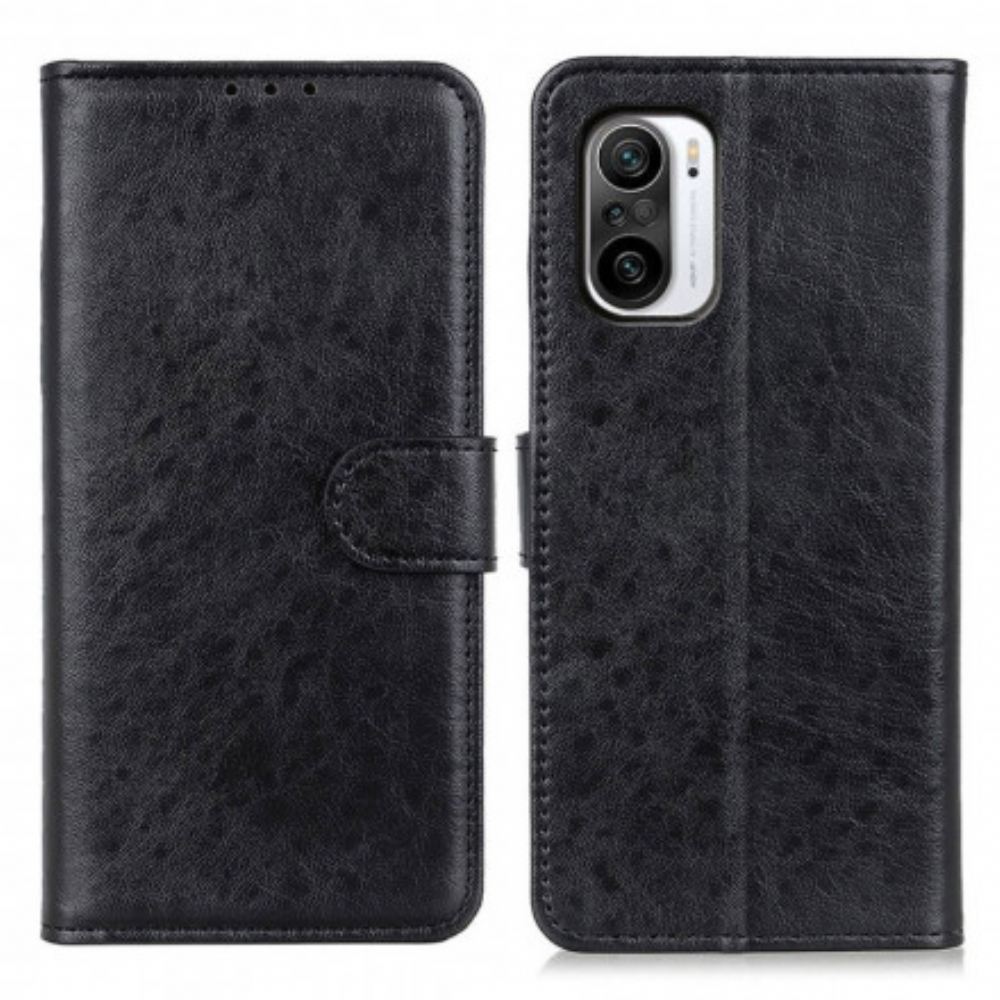 Kožené Pouzdro Na Xiaomi Mi 11i 5G / Poco F3 Texturovaná Umělá Kůže