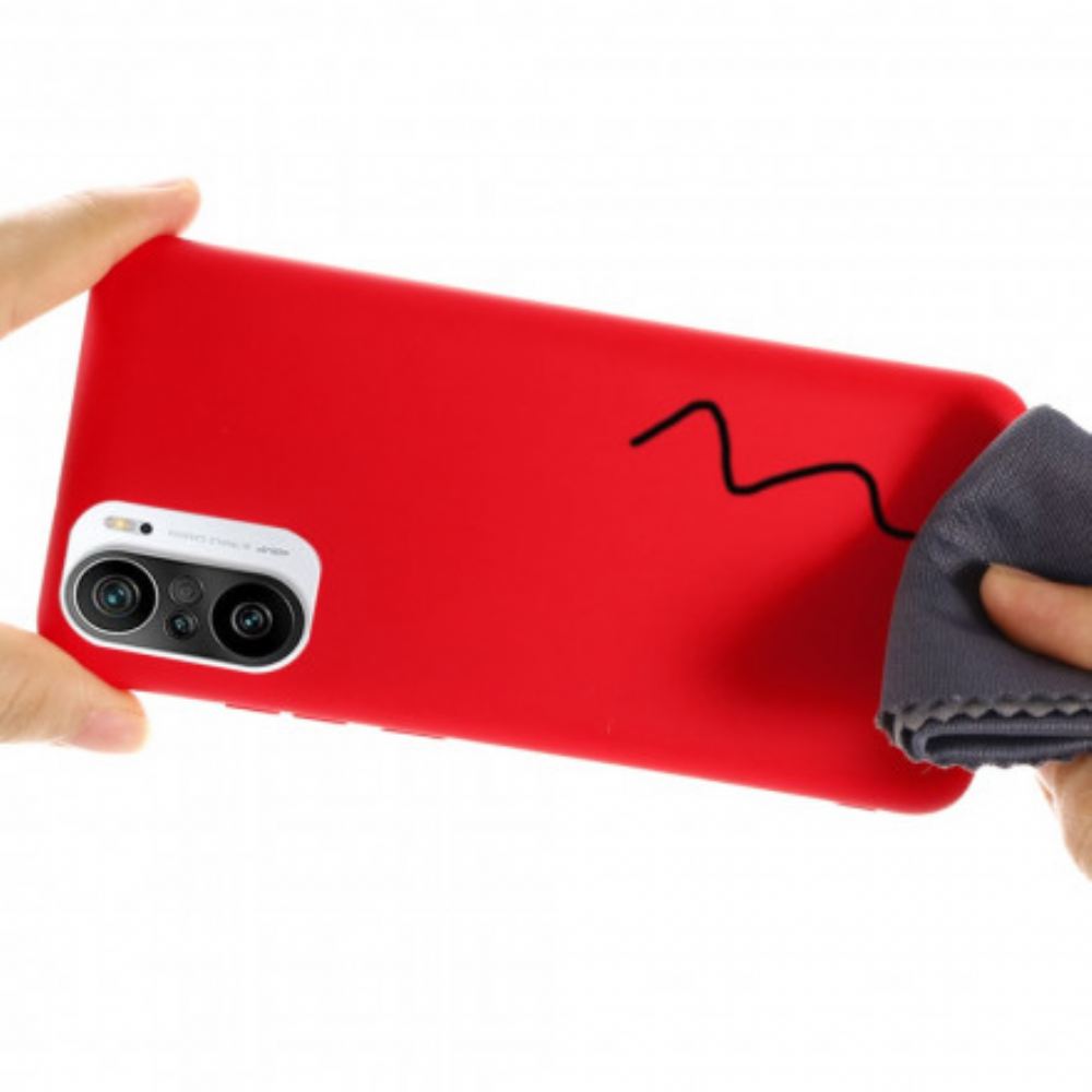 Kryty Na Mobil Na Xiaomi Mi 11i 5G / Poco F3 Tekutý Silikonový Design