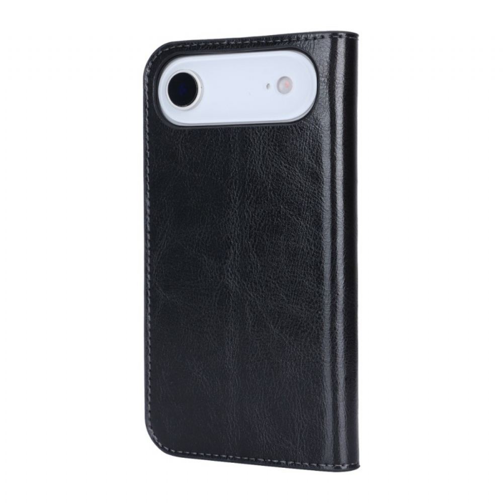 Kožené Pouzdro Folio iPhone Air Pravá Kůže