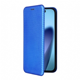 Kožené Pouzdro Folio iPhone Air Uhlíková Vlákna