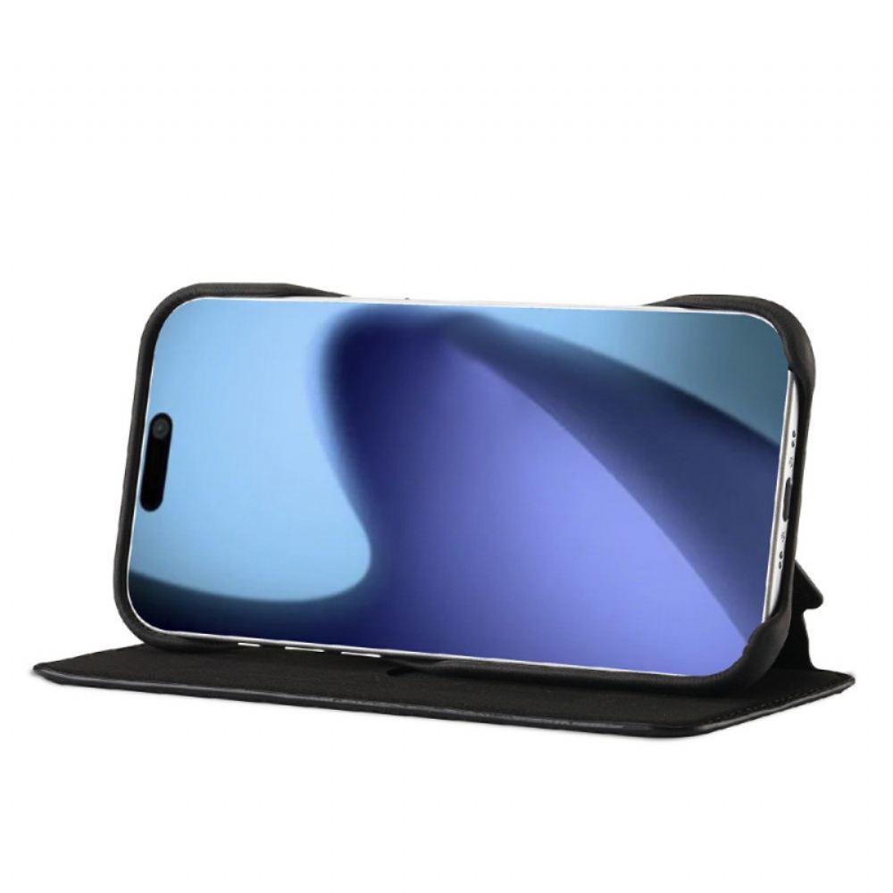 Kožené Pouzdro Folio Na iPhone Air Ultra Tenká Lc.imeeke