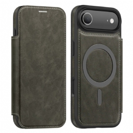 Kožené Pouzdro iPhone Air Kryty Na Mobil Kompatibilní S Magsafe A Držákem Rfid Karet