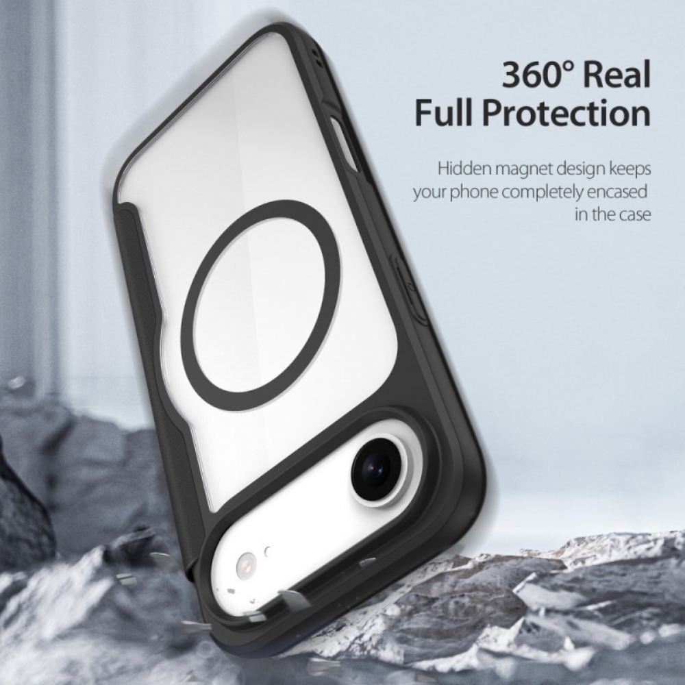 Kožené Pouzdro iPhone Air Kryty Na Mobil Magsafe Skin X Pro Series Dux Ducis