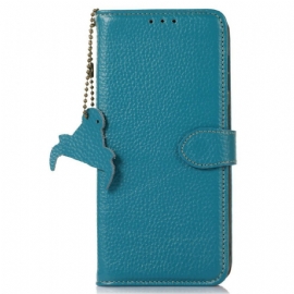 Kožený Kryt iPhone Air Lychee Kůže S Rfid Blokováním