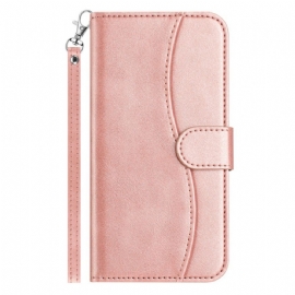 Kožený Kryt iPhone Air S Design S Popruhem