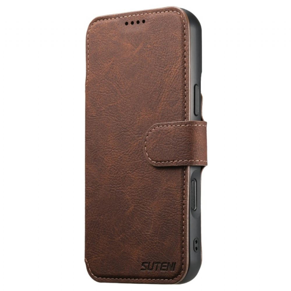 Kožený Kryt Na iPhone Air Odnímatelné Pouzdro Magsafe Suteni