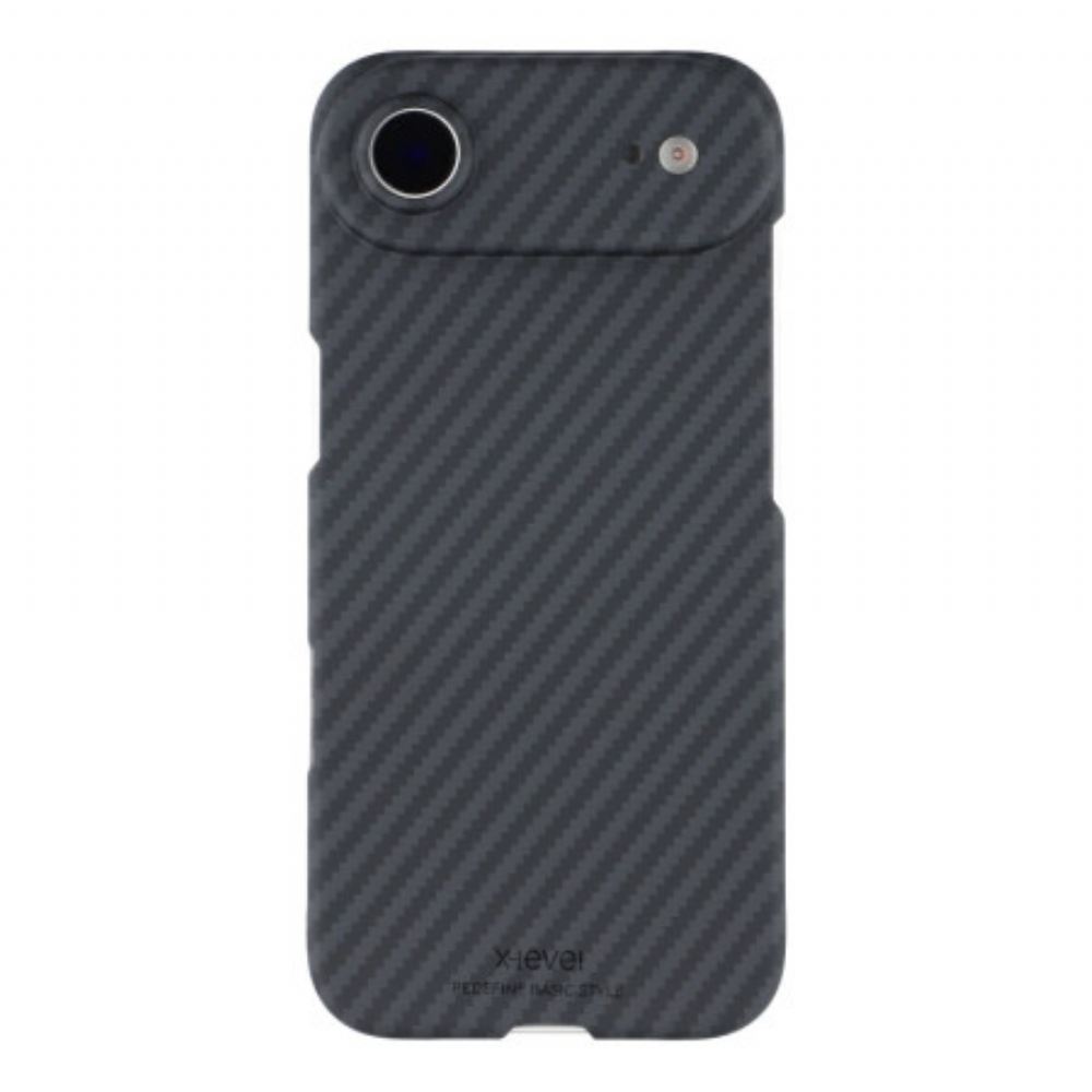 Kryt iPhone Air Magsafe X-level S Texturou Z Uhlíkových Vláken