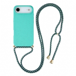 Kryt iPhone Air Se Silikonovou Šňůrkou A Pšeničnou Slámou