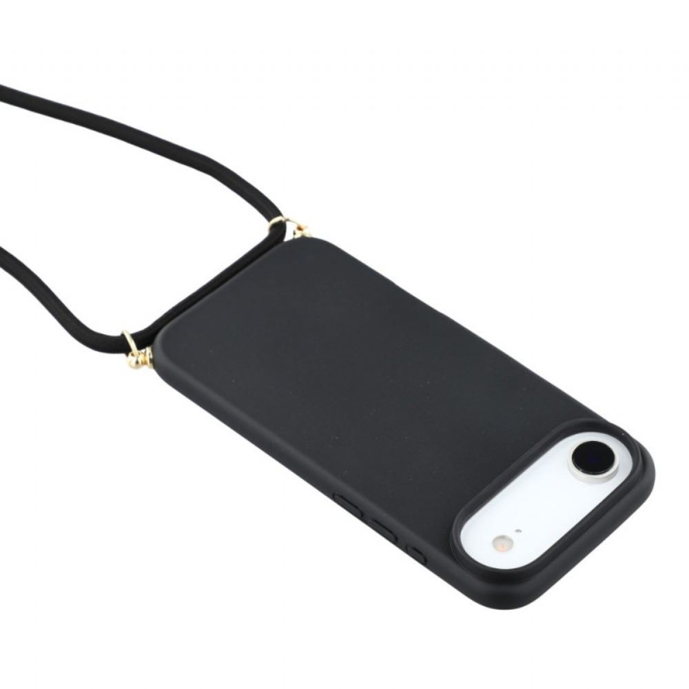 Kryt iPhone Air Se Silikonovou Šňůrkou A Pšeničnou Slámou