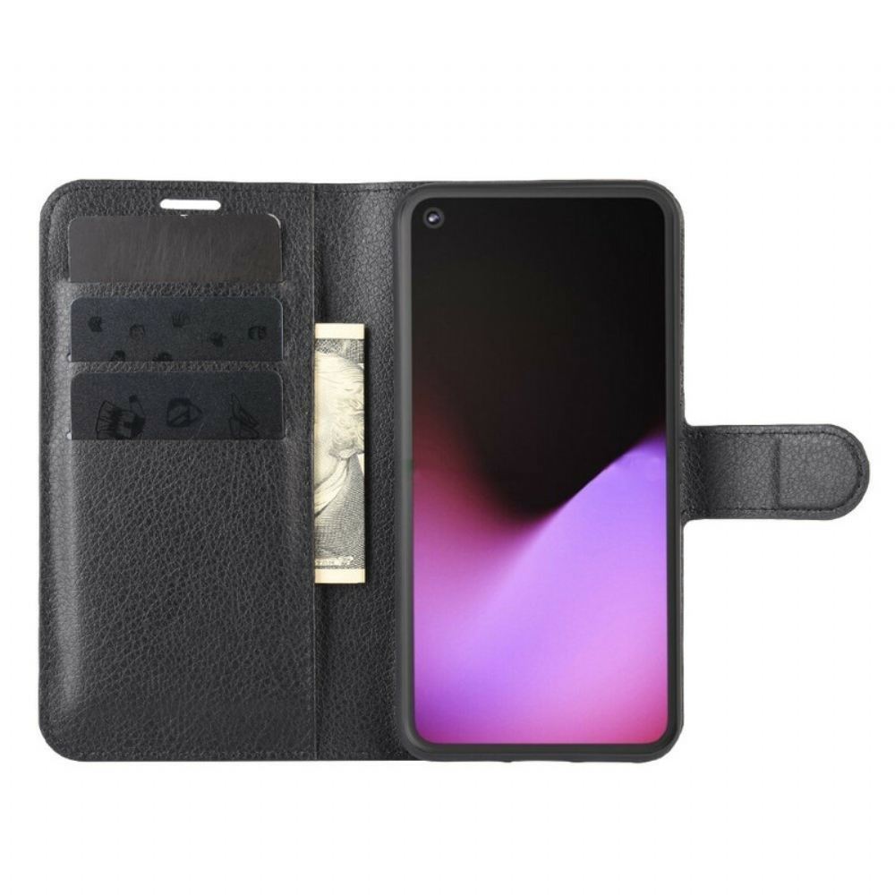 Flipové Pouzdro Na Google Pixel 4A 5G Klasická Umělá Kůže
