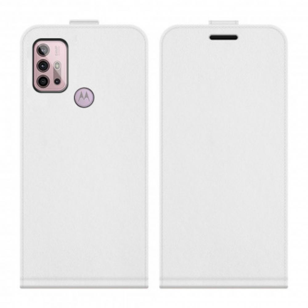 Flipové Pouzdro Na Moto G10 / G30 Kožené Pouzdro Kožený Efekt Vertikální Klapky