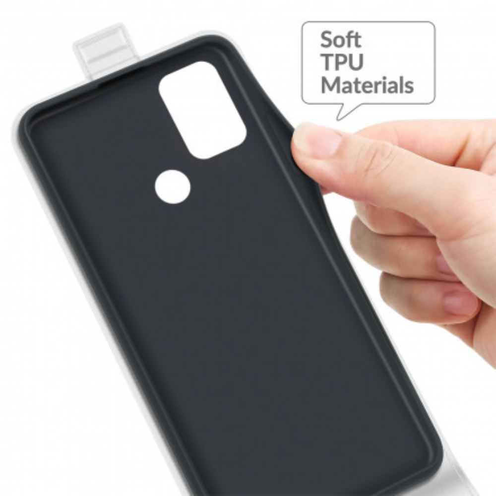 Flipové Pouzdro Na Moto G10 / G30 Kožené Pouzdro Kožený Efekt Vertikální Klapky