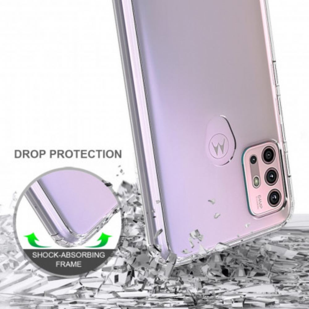 Kryt Na Moto G10 / G30 Vymazat Vyztužené Rohy