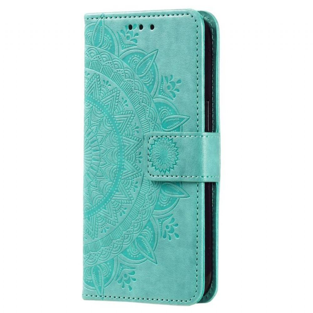Flipové Pouzdro Na Xiaomi 13 Lite Mandala Sun S Šňůrkou