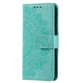 Flipové Pouzdro Na Xiaomi 13 Lite Mandala Sun S Šňůrkou