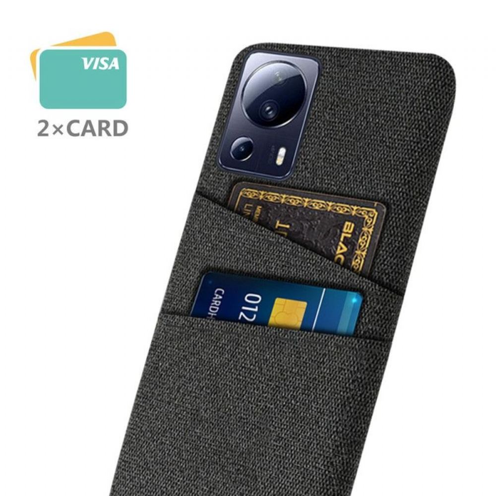 Kryt Na Xiaomi 13 Lite Hadřík S Držákem Na Karty